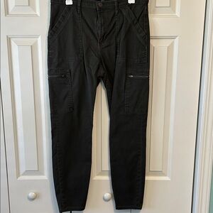 Banana Republic Olive Slim Cargo Ankle Pants